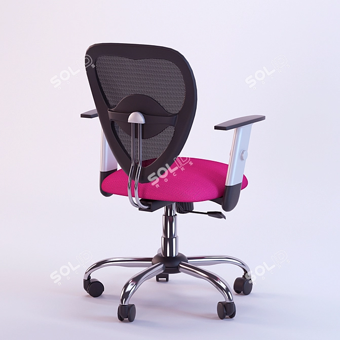 Executive Comfort Chair 451 3D model image 2