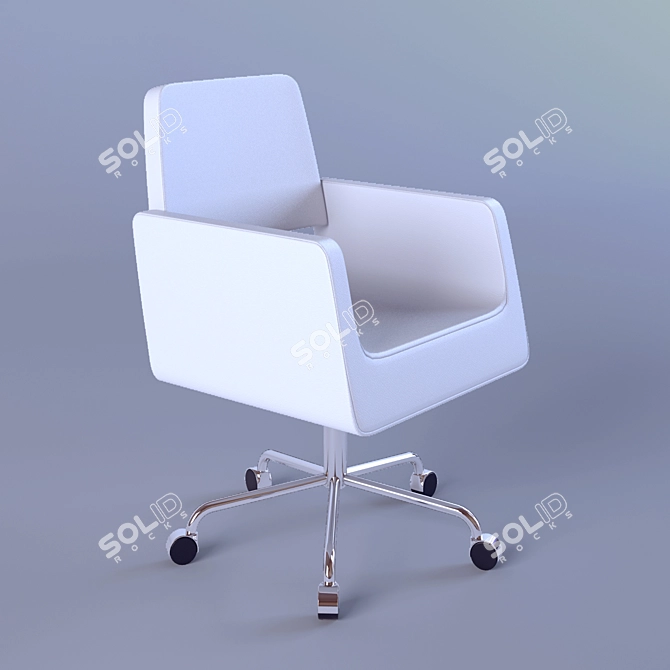 ErgoComfort Chair 3D model image 1