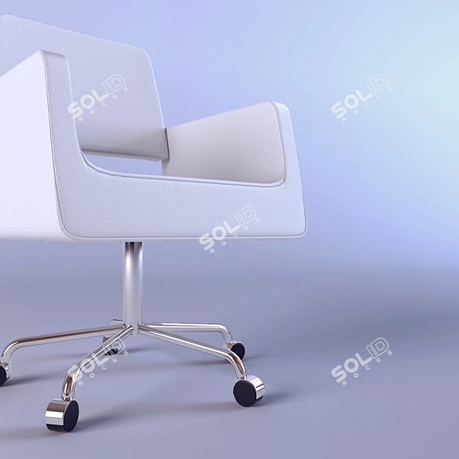 ErgoComfort Chair 3D model image 2