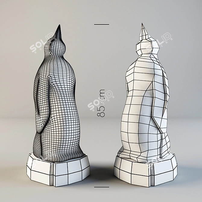 Playful Penguins - DEAN PROJECT 3D model image 2