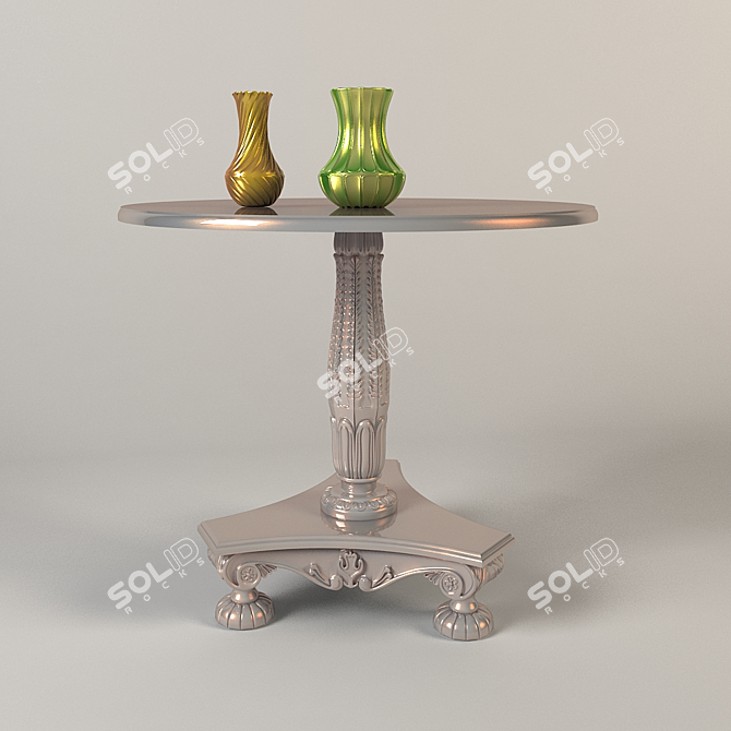 Foto-Table: Stylish and Practical 3D model image 1