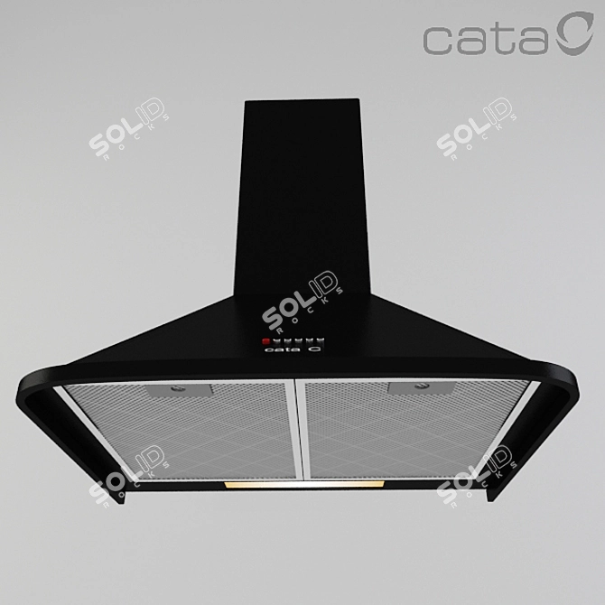 CATA Neblia: Sleek and Powerful 600mm Ventilation 3D model image 2