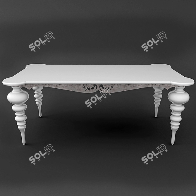 BOVA Victoria Table 3D model image 1