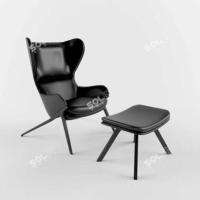 Cassina P22: Modern Elegance Defined 3D model image 1