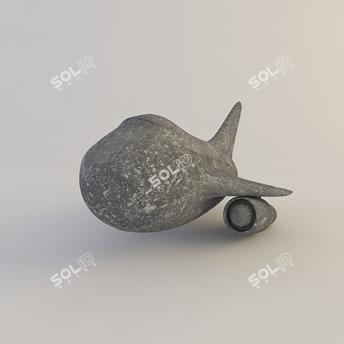 Title: AeroStone: Custom Stone Fence 3D model image 3