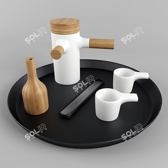 100-Norway-Strek-Collective Decor Set 3D model image 1