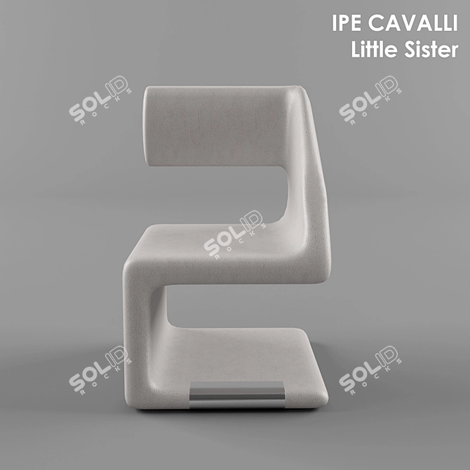 IPE CAVALLI 'Little Sister' Chair 3D model image 2