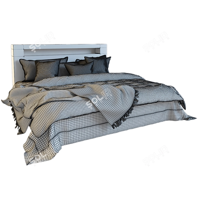 Scandi Max Bed 3D model image 2