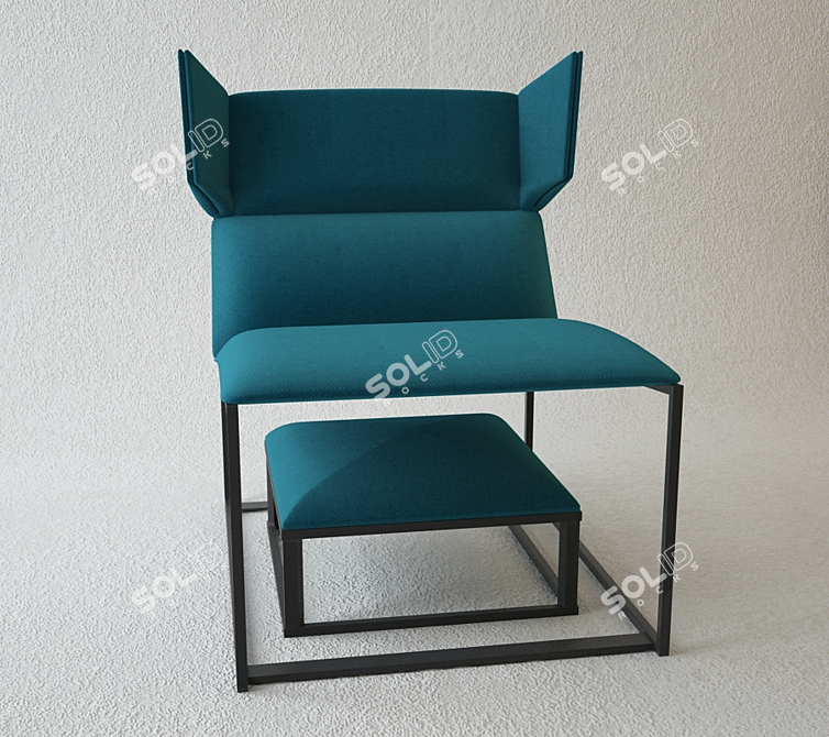 Elegant Biba Linea: Your Perfect Sofa 3D model image 2