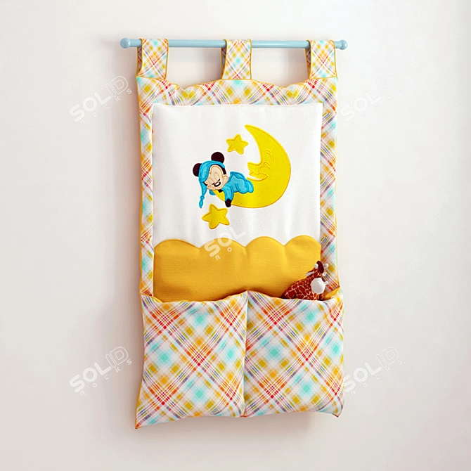 Pockets of Joy: Baby Panels 3D model image 1