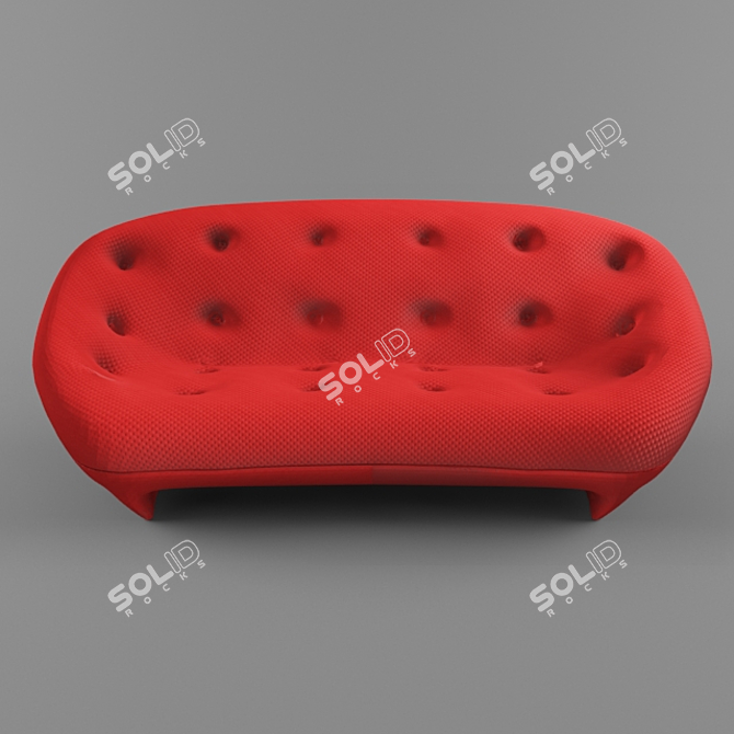 Title: Ploum Sofa: Unparalleled Comfort & Style 3D model image 1