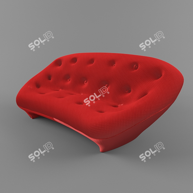 Title: Ploum Sofa: Unparalleled Comfort & Style 3D model image 2