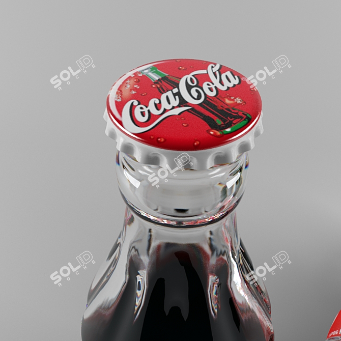 Refreshing Coca-Cola Set 3D model image 2