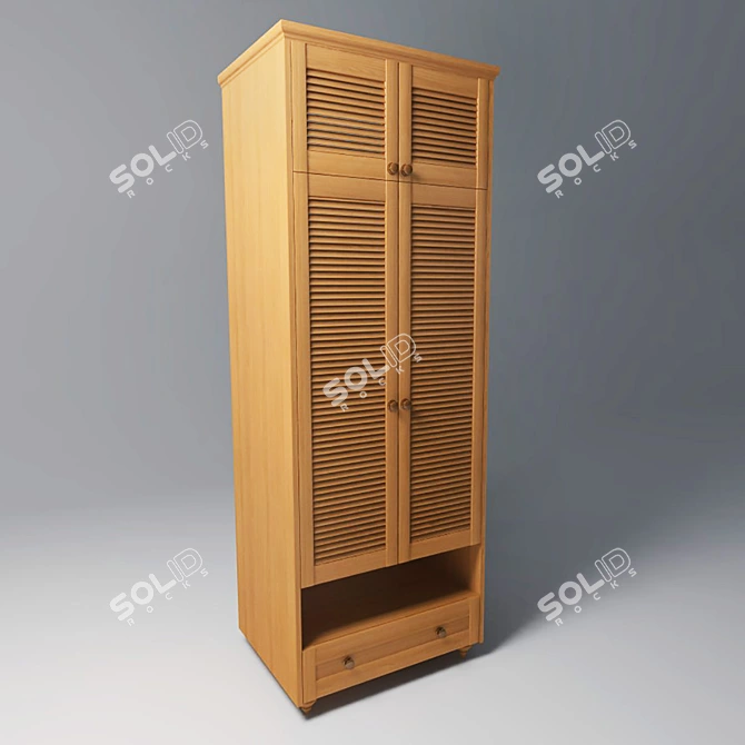 Custom Design Cupboard - dwg, max, fbx 3D model image 1