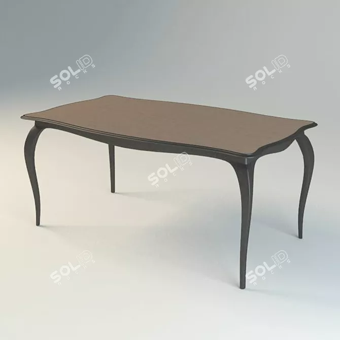 Title: Modern Photo-Inspired Table 3D model image 1