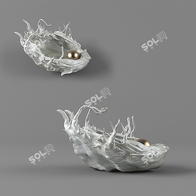 Sea Shell Decor 3D model image 1