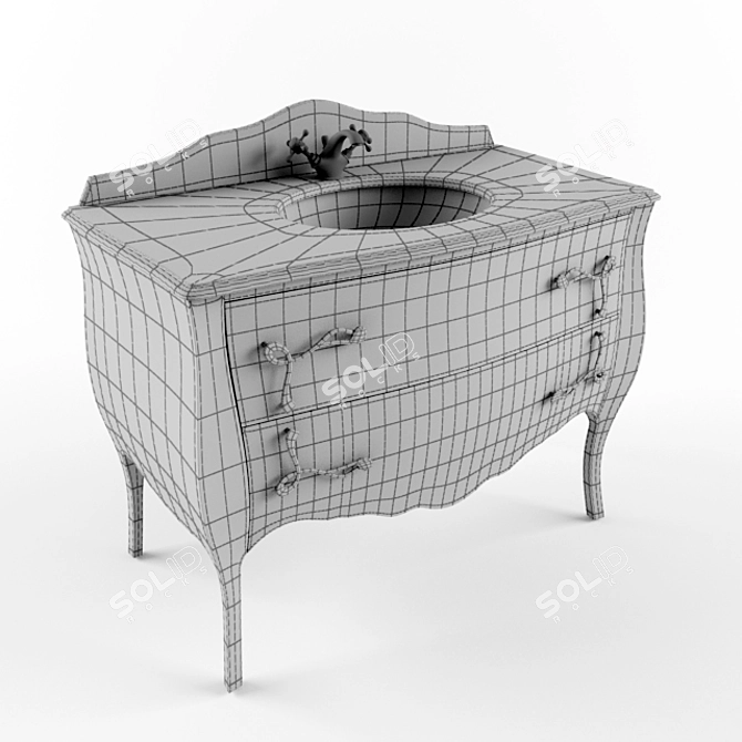 Classic Beauty: La Beaute HOLLY 3D model image 2