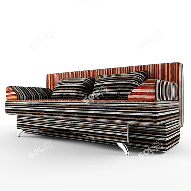 Comfort Zone Sofa 3D model image 2