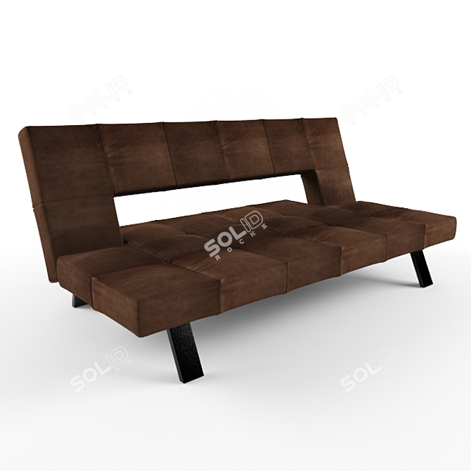 Foldable Sofa Bed 3D model image 1