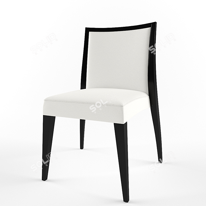 Akira Stackable Chairs - Veneta Sedie 3D model image 1