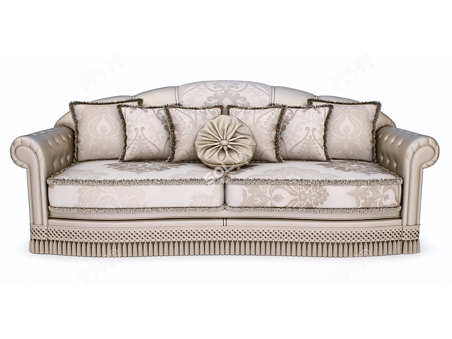 Elegant Bristol Sofa for Your Home 3D model image 1