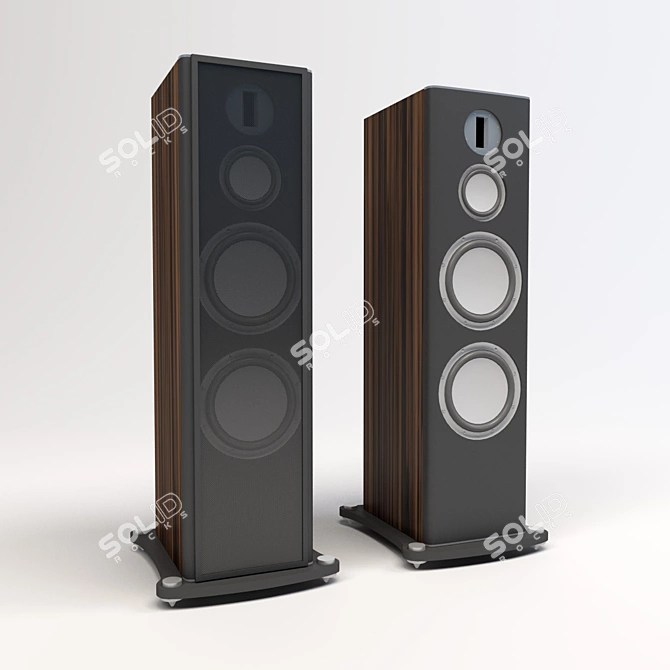 Premium Sound with Monitor Audio 3D model image 1