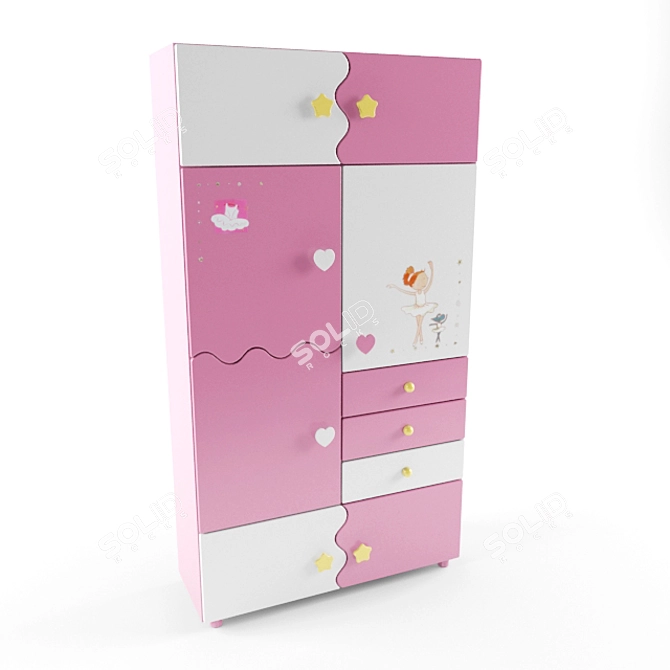 Kids' Closet 3D model image 1