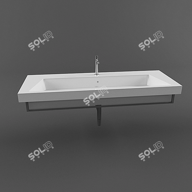 Catalano Proiezioni 1125PR00: Sleek Elegance for your Bathroom 3D model image 1