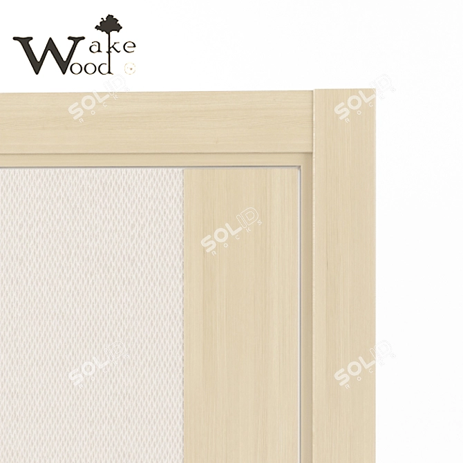 Stylish Elegance: Wakewood Interior Doors 3D model image 2