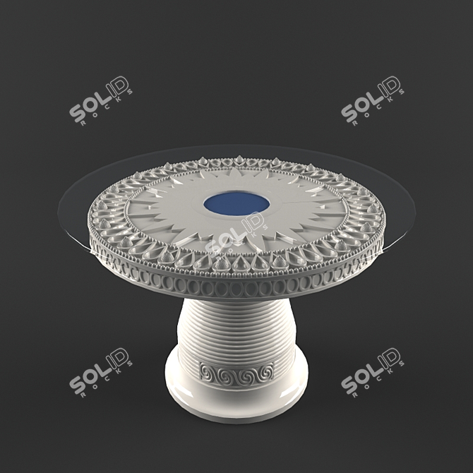 Elledue Round Table 3D model image 1