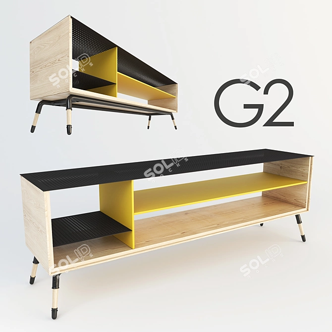 AR3+ G2 Patterned Stand 3D model image 1