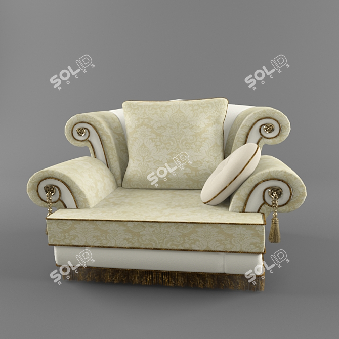 Anastasia Elle Salotti - Elegant and Comfy 3D model image 1