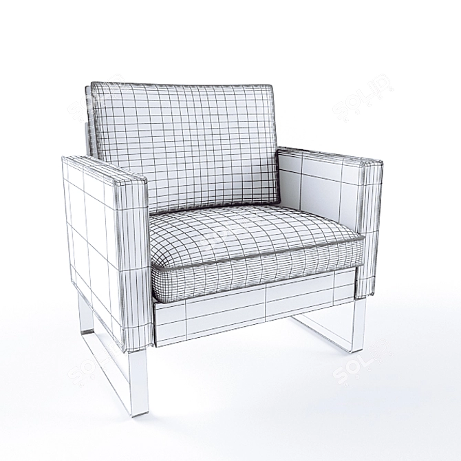 Melbi Chair: Modern Comfort from IKEA 3D model image 2