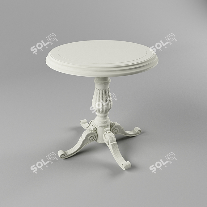 Custom-Made Coffee Table 3D model image 1