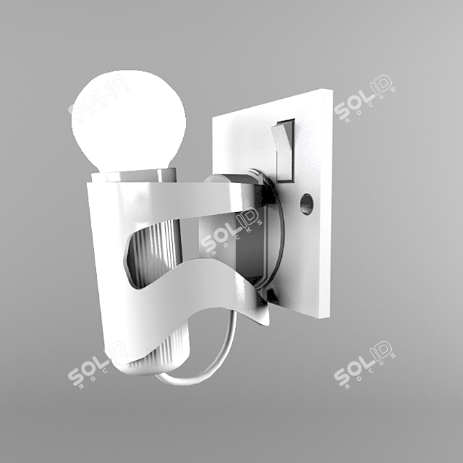 Smart Bedside Lamp iOne 3D model image 1