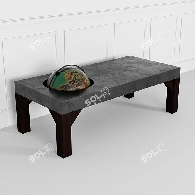 Andrew Martin Earth Coffee Table 3D model image 1