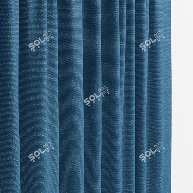 Elegance in Every Fold: Curtains 3D model image 3