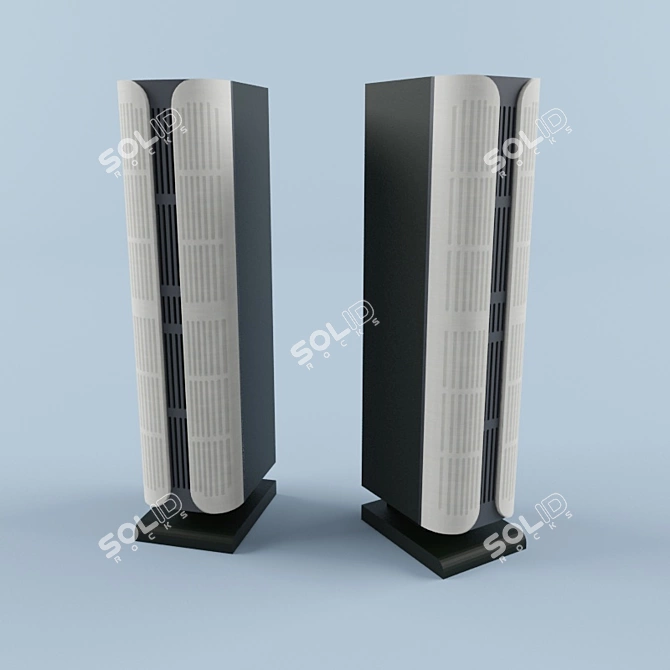 TopDevice TDE 280 2.1 Speaker Set - Premium Sound 3D model image 1