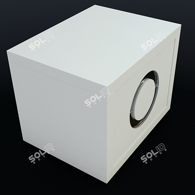 Elegant Nightstand by A&X 3D model image 2