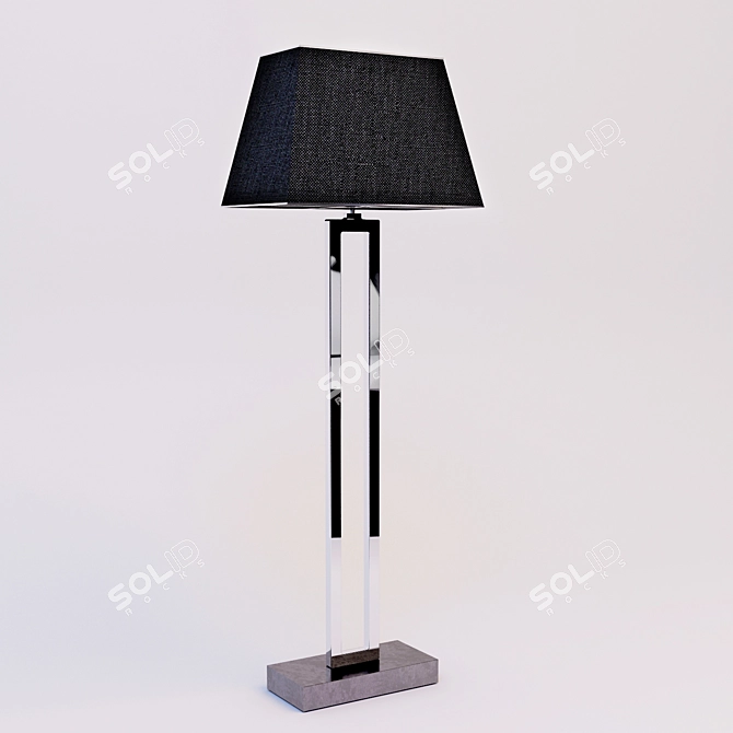 Elegant Eichholtz Floor Lamp 3D model image 1