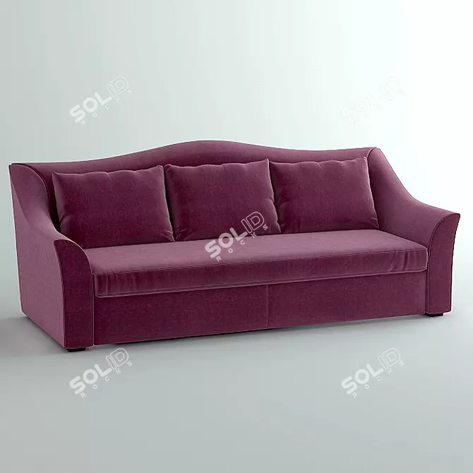 Vermont Sofa: Cozy Comfort for Your Home 3D model image 1