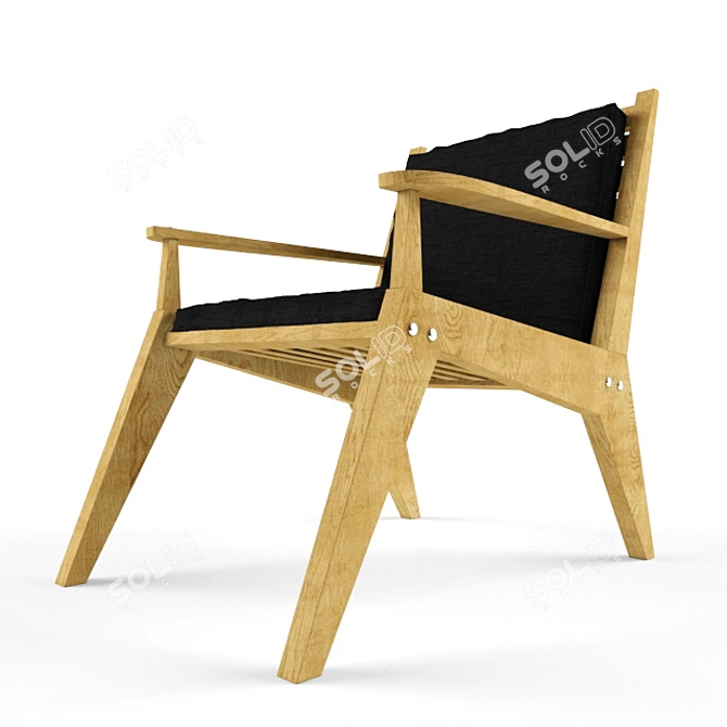 Comfort Plus Chair 3D model image 2