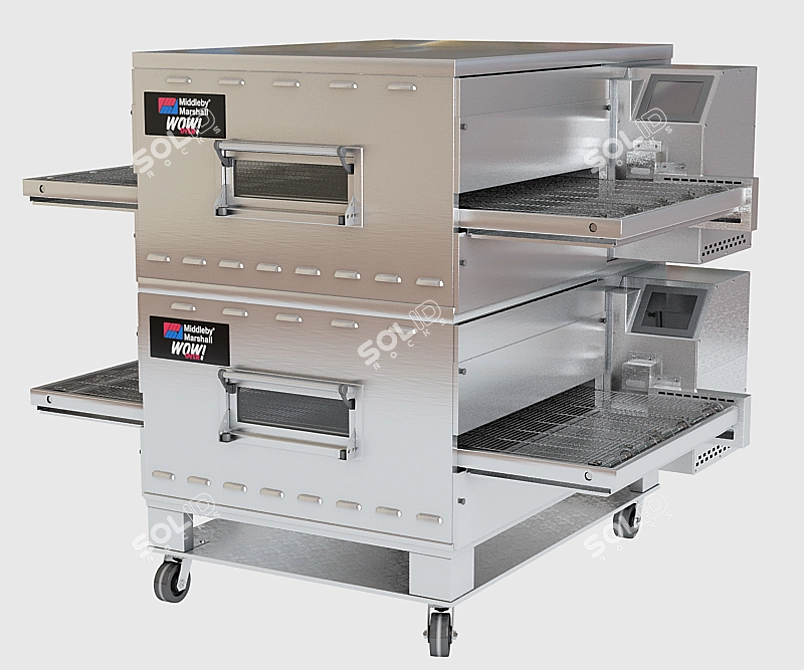 Middleby Marshall Conveyor Pizza Oven 3D model image 1