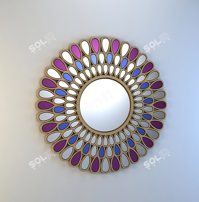 Mirrored Elegance: MAGIC MIRROR 3D model image 1