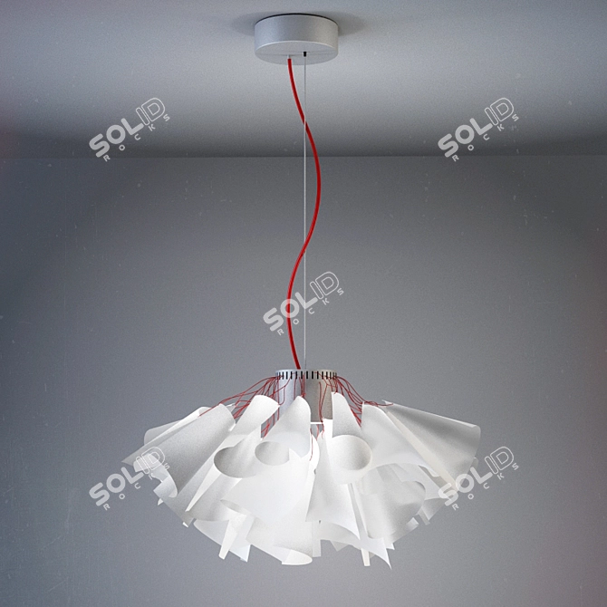 Elegant Luminary Set: PANZERI TUTU 3D model image 1