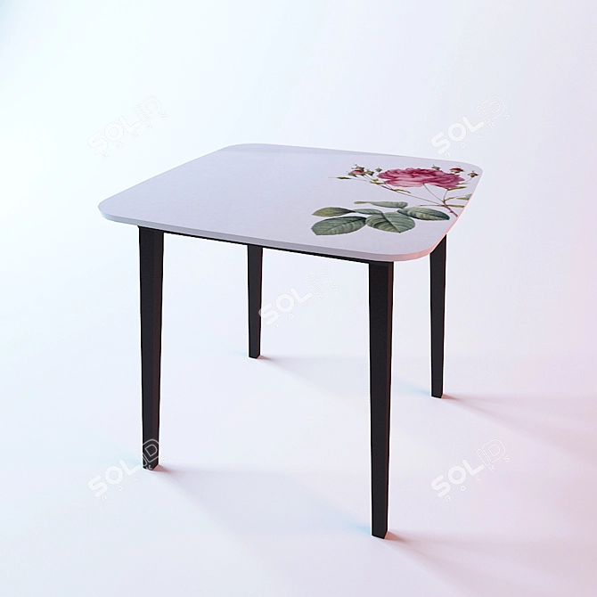 Moooi 5 O'Clock: Modern Table 3D model image 1