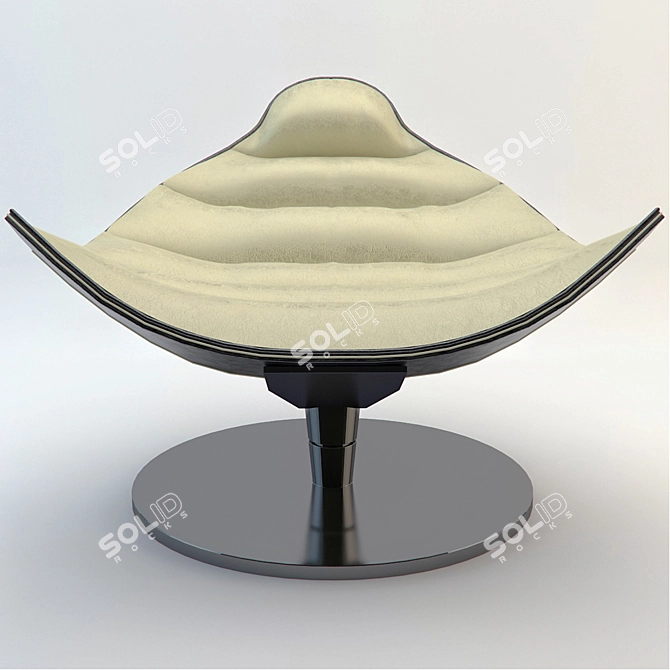 Title: Cosmo Collection Armchair 3D model image 2