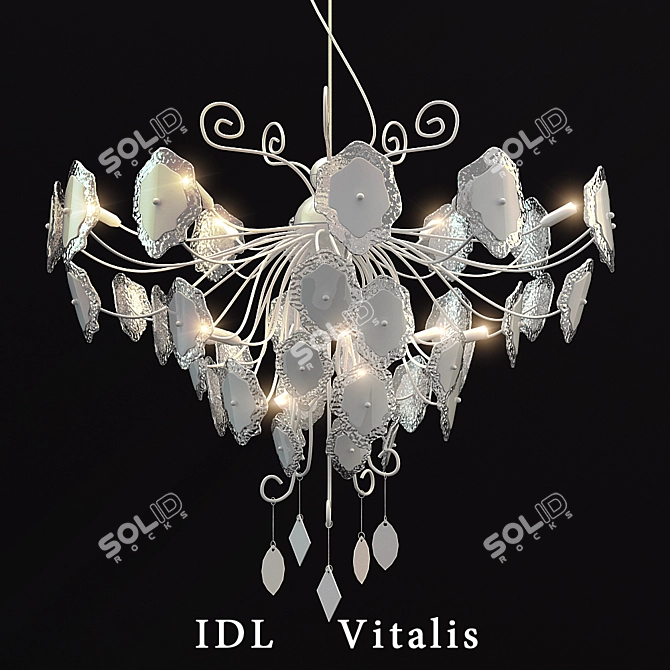 Elegant IDL Vitalis Lighting 3D model image 1