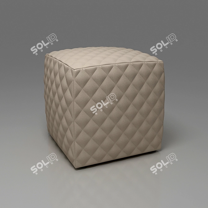 Stylish Poof Mobilidea 3D model image 3