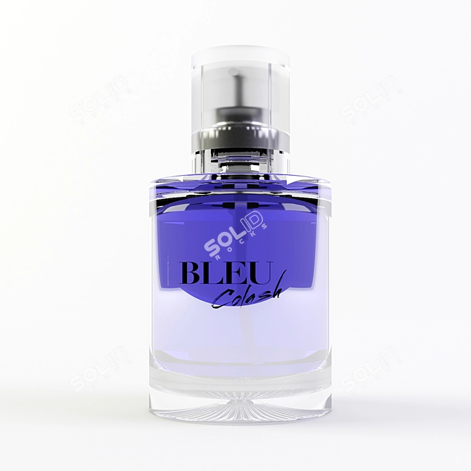 Bleu Colash Perfume Set 3D model image 2